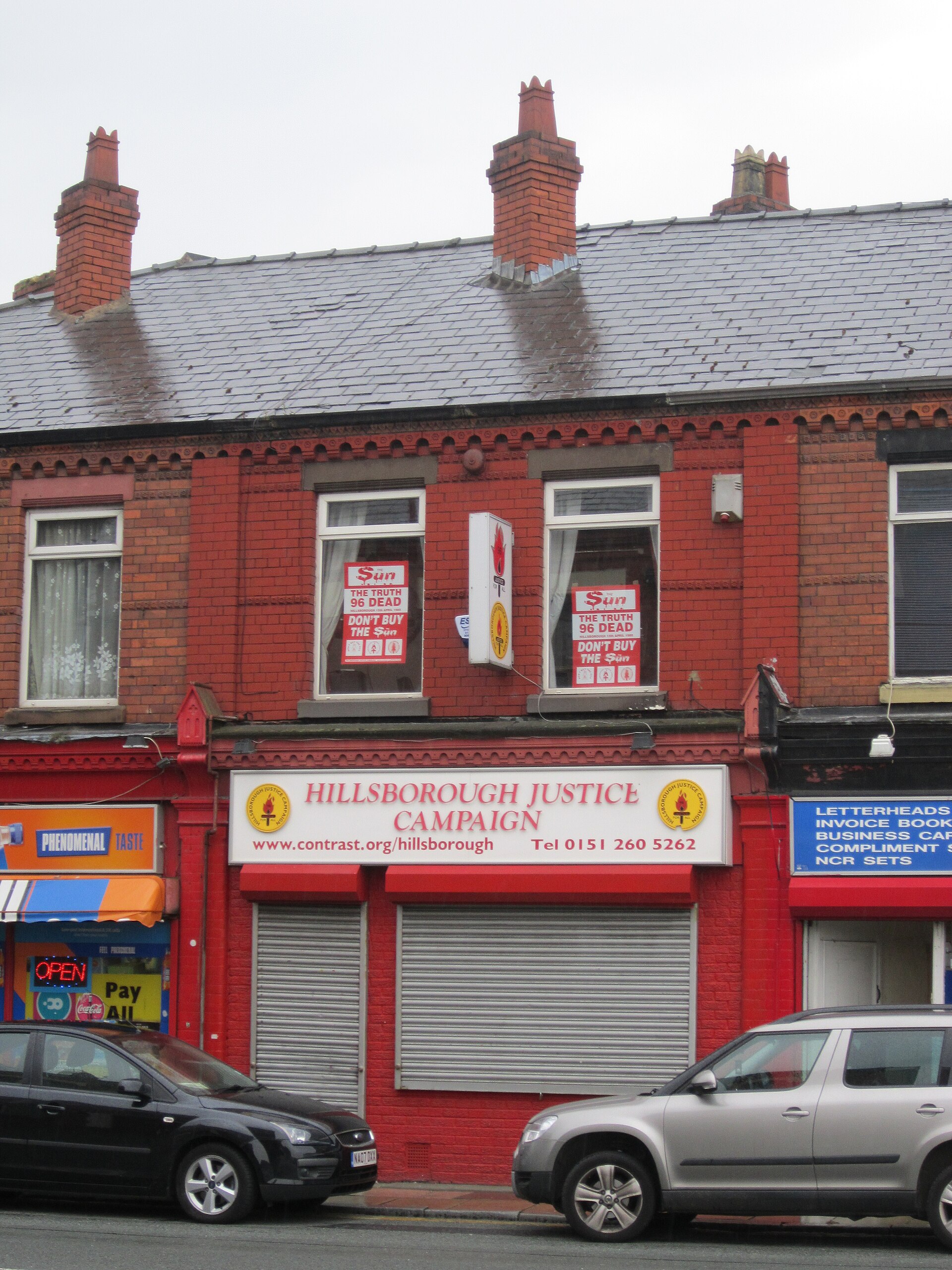 Hillsborough Justice Campaign office, Liverpool