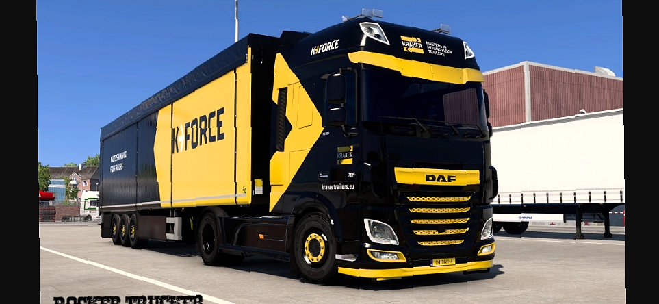 МОД Kraker Trailers B.V. Skin Pack v1.0 ДЛЯ EURO TRUCK SIMULATOR 2
