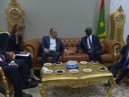 Сергей Лавров впервые прибыл в Мавританию