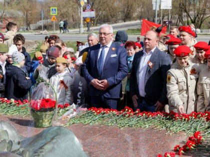 Сергиев Посад присоединился к областному автопробегу в честь Дня Победы