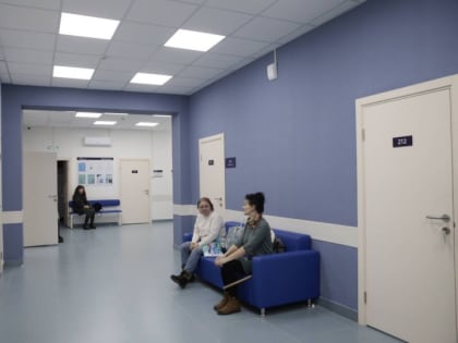 Завершился комплексный ремонт поликлиники в Старой Купавне