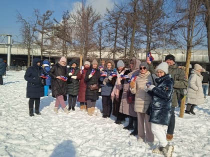 Истринские общественники стали участниками патриотического митинга-концерта в Лужниках