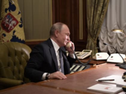 Путин поздравил Эрдогана с днем рождения