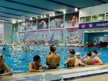 Открытие нового бассейна в Дворце спорта «Олимпийский»
