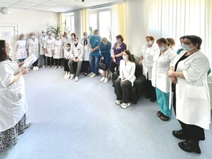 Прошла очередная лекция для сотрудников, посвященная путям передачи, профилактики гепатита С