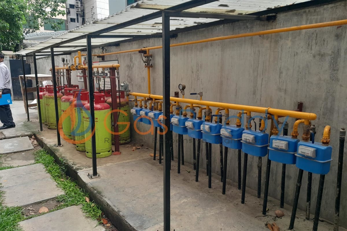 Reticulation System of LPG for Domestic Use