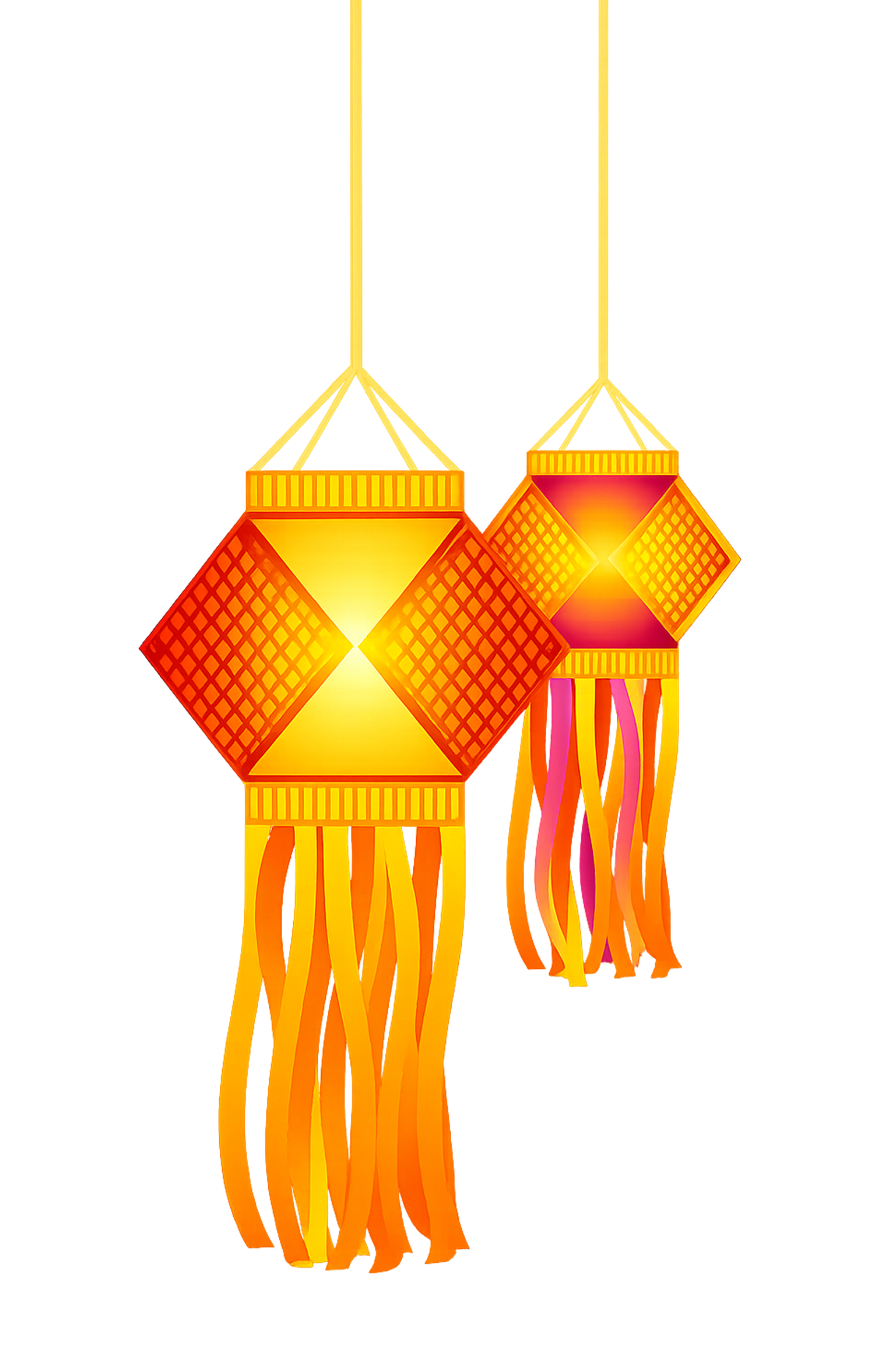 Diwali Lantern Left