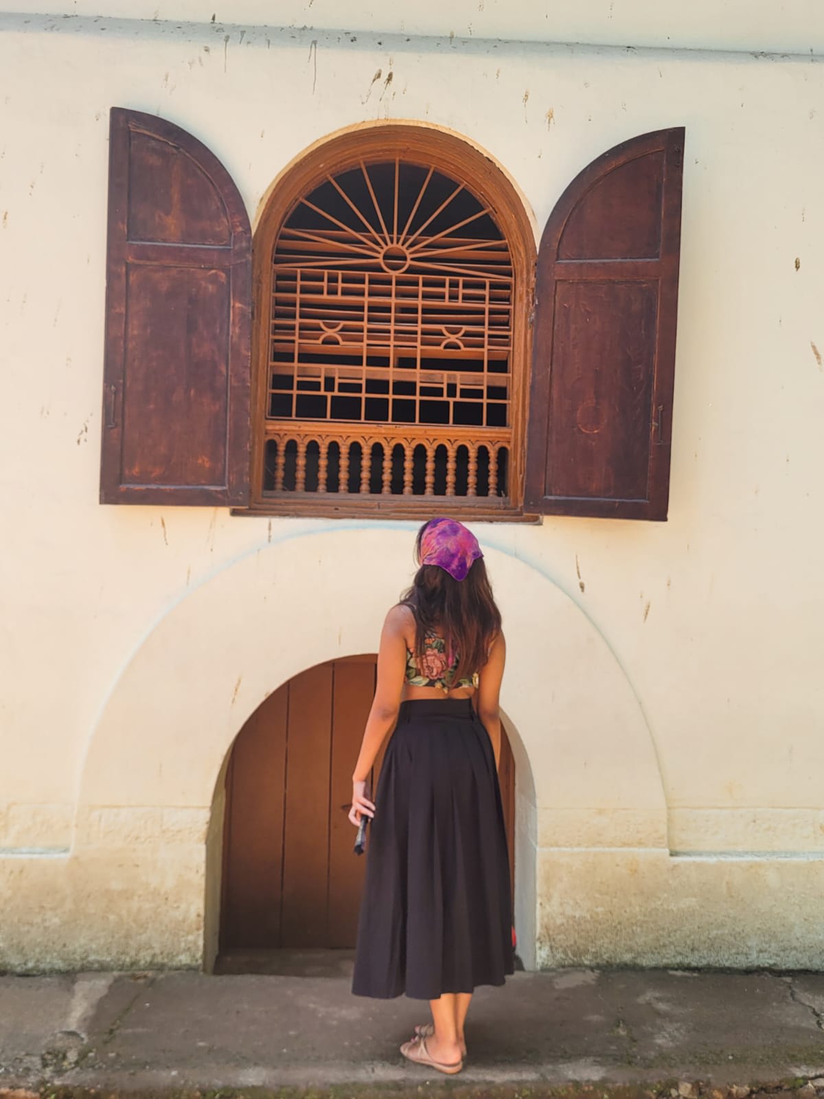 Noir Grace Pleated A-Line Maxi Skirt thumbnail 2