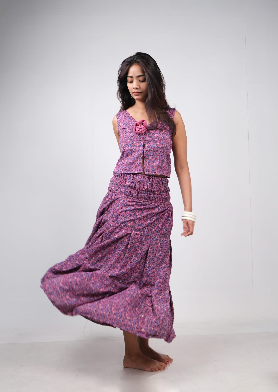 Blush Bloom Rose Co-ord Set thumbnail 2