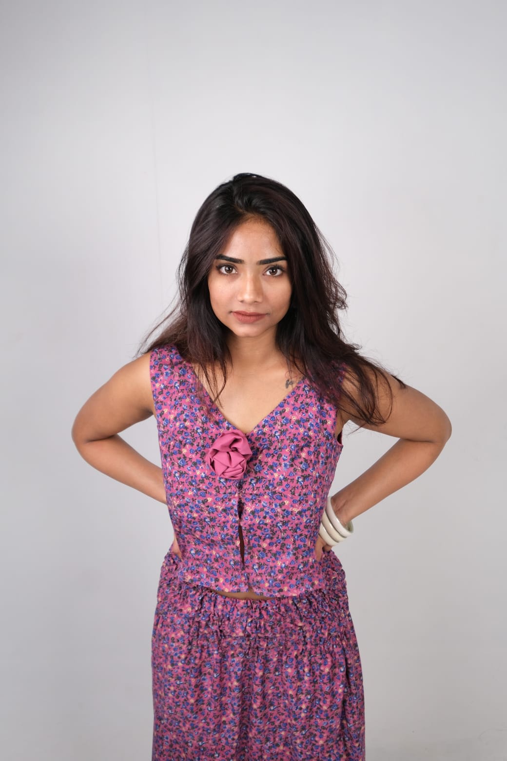 Blush Bloom Rose Co-ord Set thumbnail 4