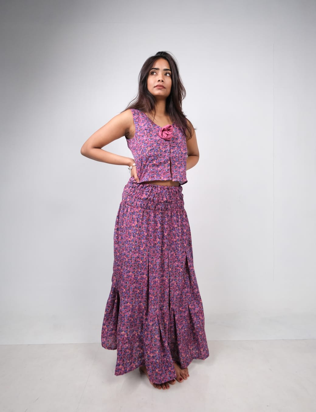 Blush Bloom Rose Co-ord Set thumbnail 1