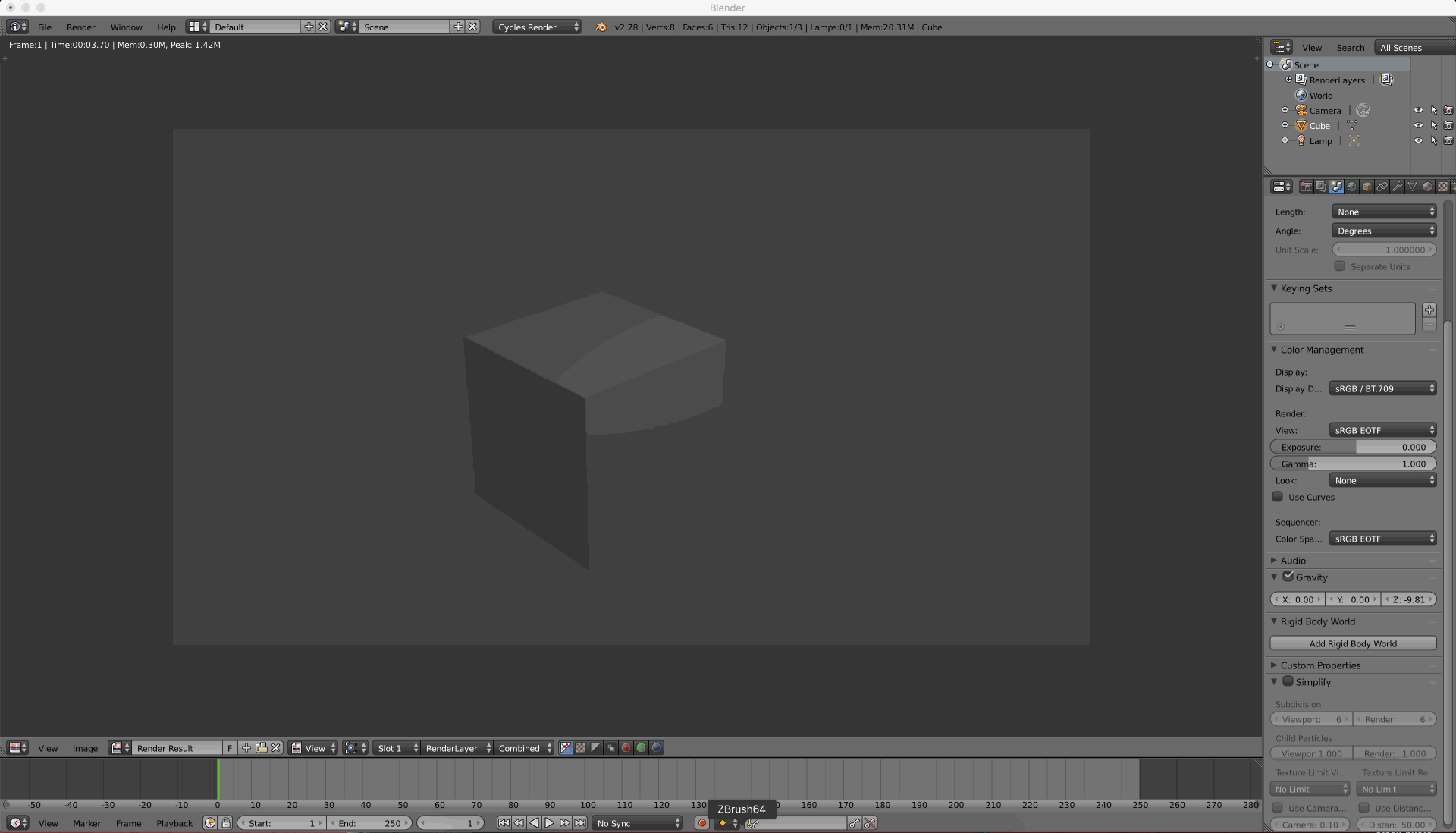 Filmic Blender on Mac