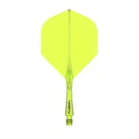 Winmau Fusion Flight & Shaft Yellow – Integriertes Dart-System