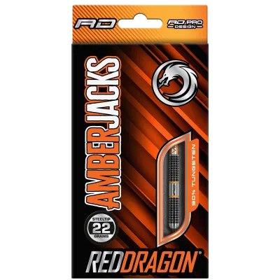 Red Dragon Amberjack 18 Darts – Profi Steel Dart Pfeile