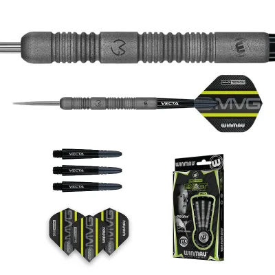 Winmau Michael van Gerwen Exact 90% Dartpfeile – Profi-Steeldarts von MvG