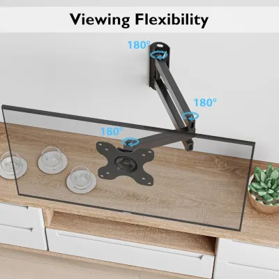 Schwenkbare Monitor Wandhalterung mit Gelenkarm – Articulating Arm HDL-118