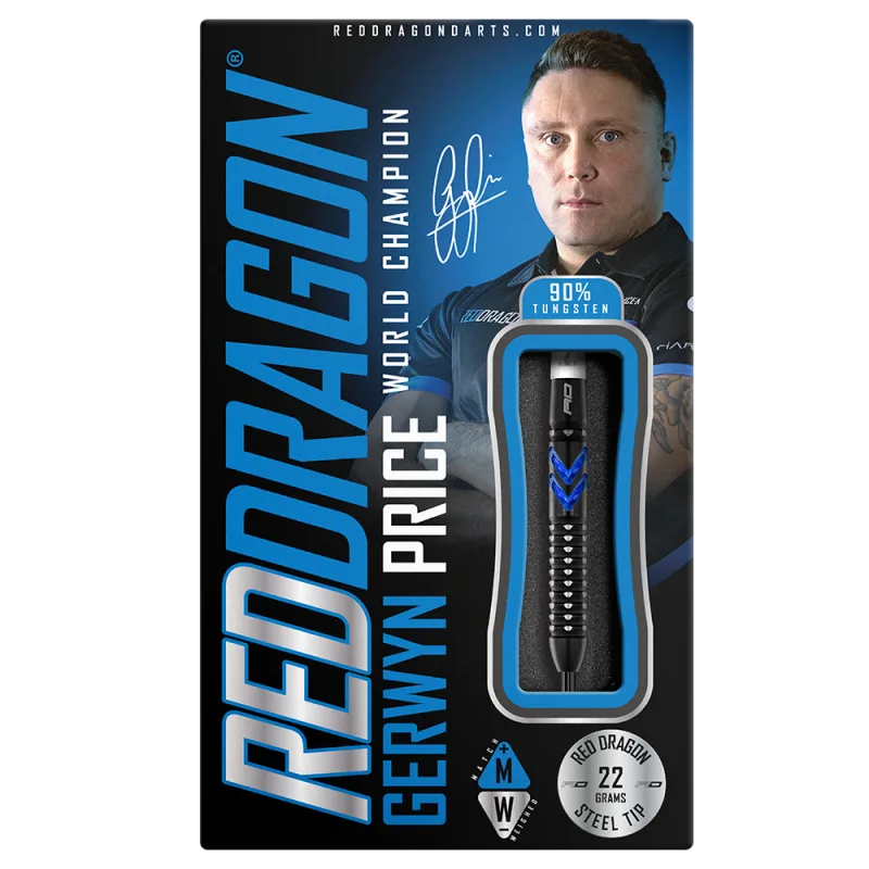 Gerwyn Price Blue Ice SE Darts – Red Dragon - Bild 4