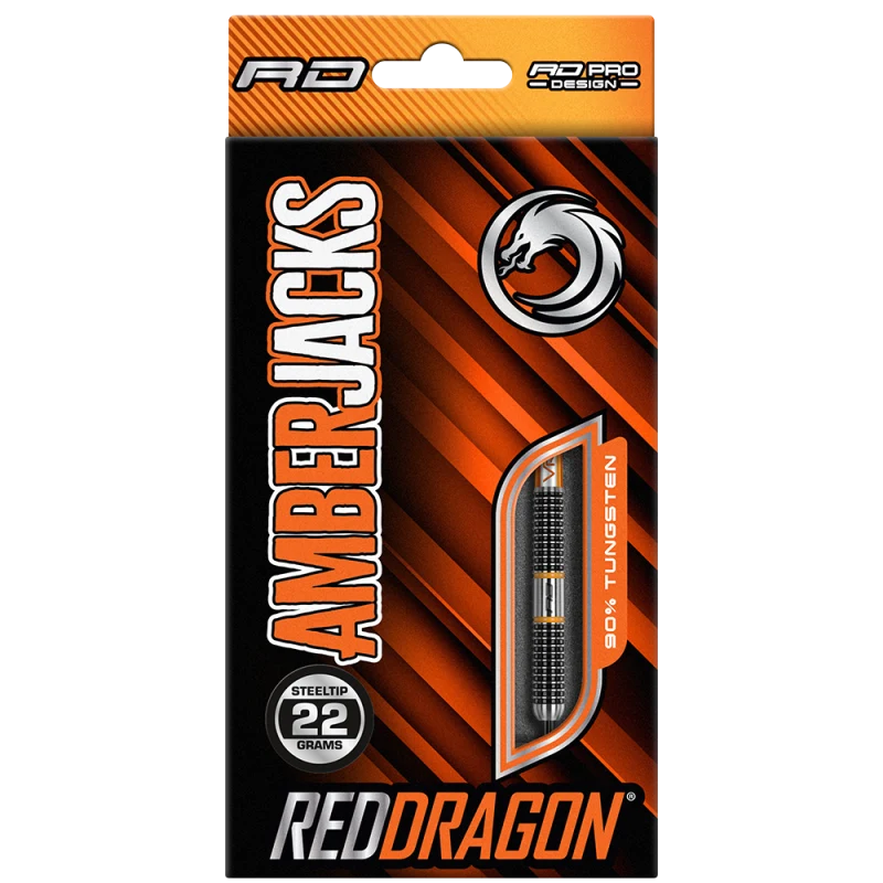 Red Dragon Amberjack 18 Darts – Profi Steel Dart Pfeile - Bild 4