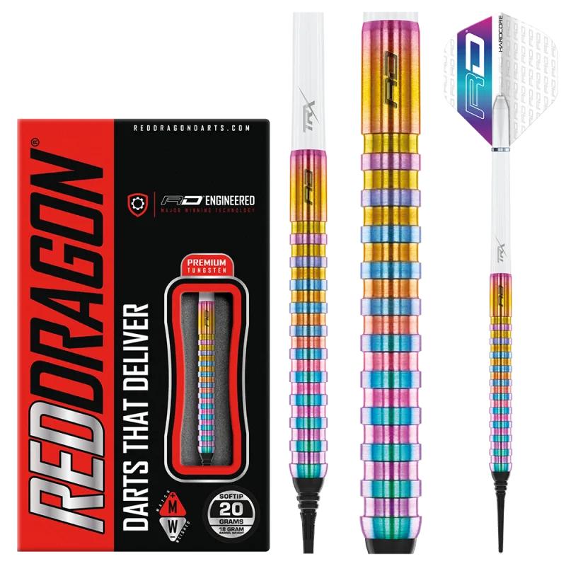 Red Dragon Javelin Spectron Softip 20g – Profi Softdart Pfeile - Bild 1