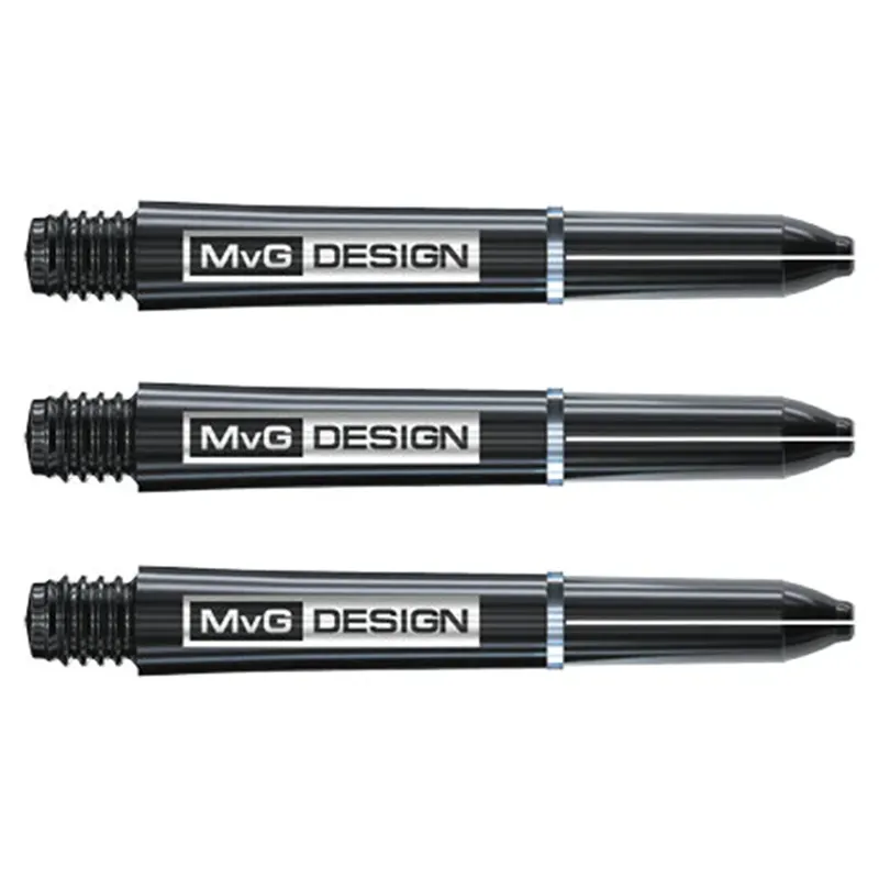Winmau Michael van Gerwen Ring Grip MvG Design Black – Dart Shafts - Bild 1