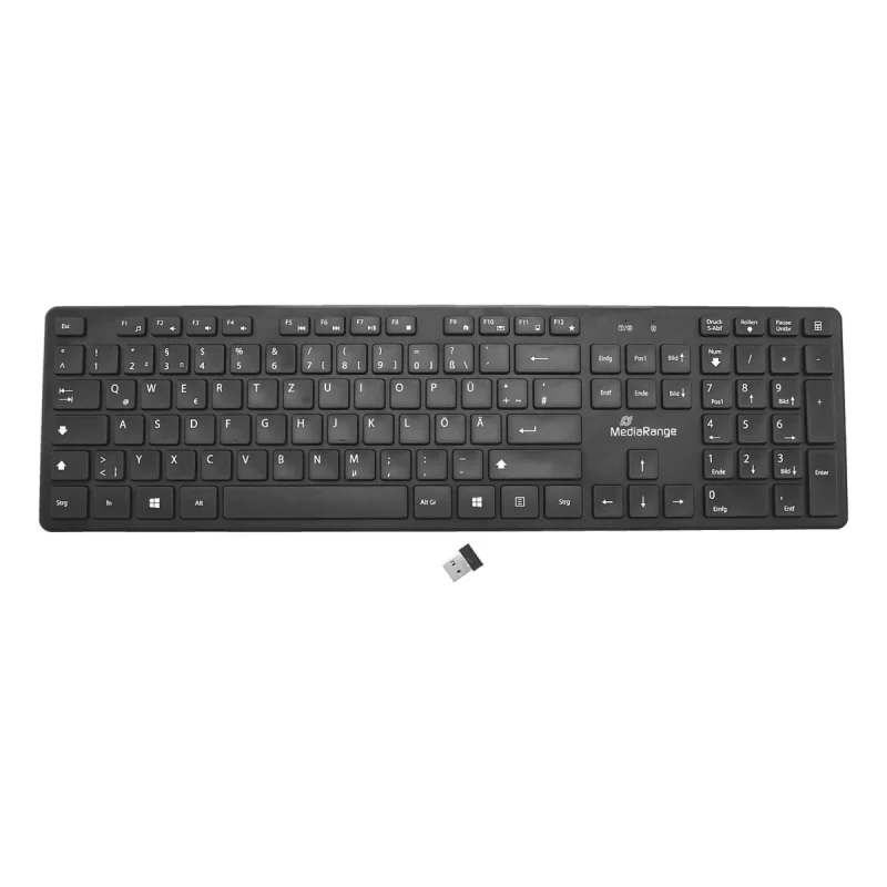 Kabellose Funk-Tastatur & Maus einzeln kaufen | USB | Plug & Play - Bild 1