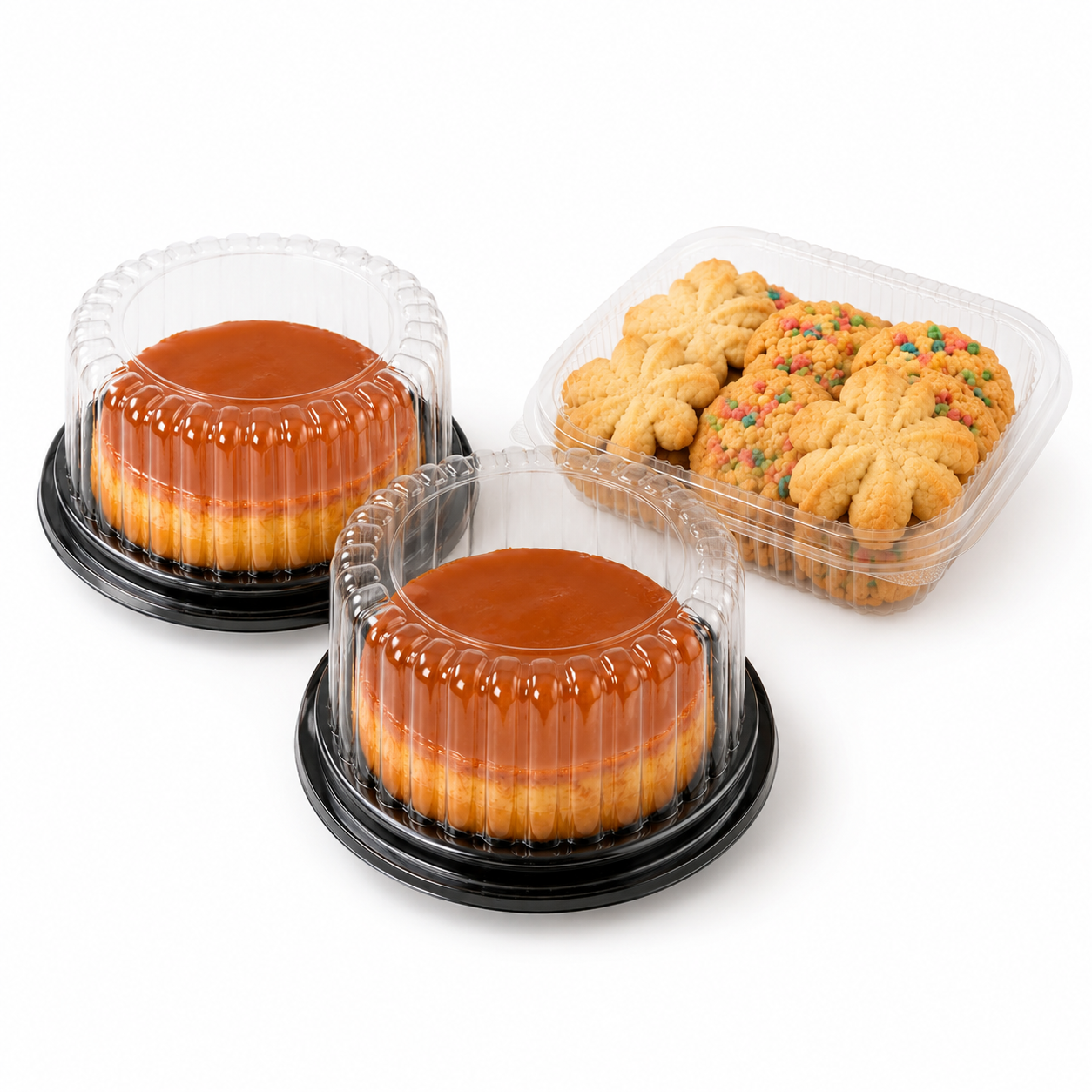 Combo Viernes (2 Flan + 1 Galleta)