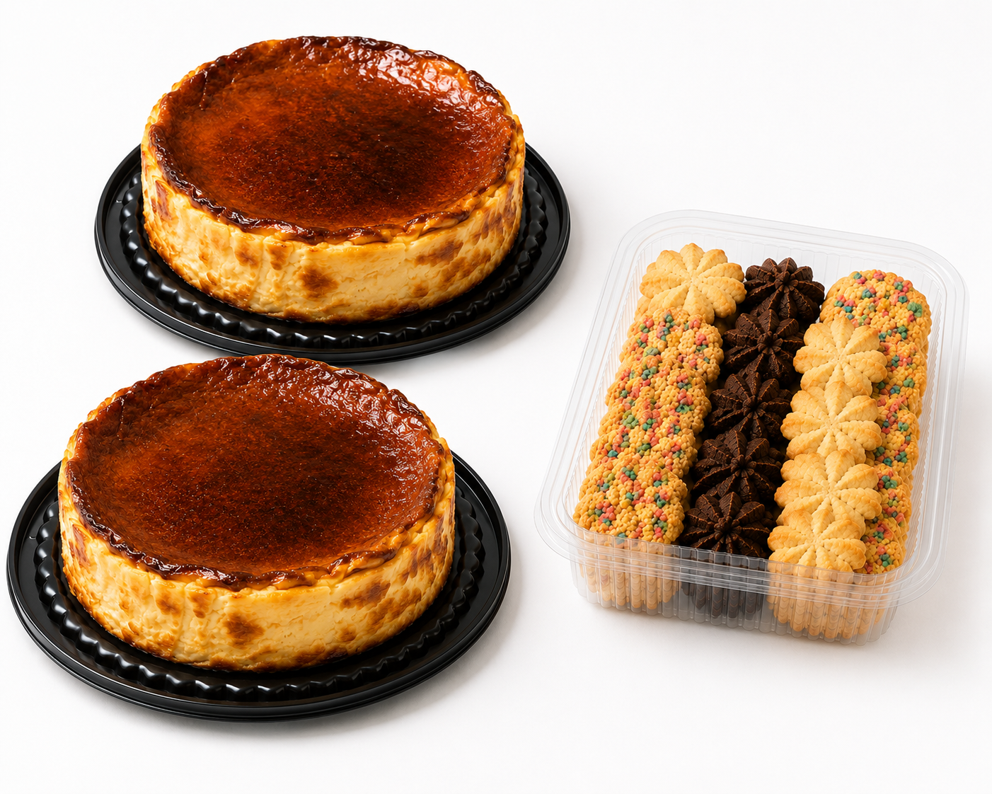 Combo Viernes (2 Tartas vascas + 1 Galleta)