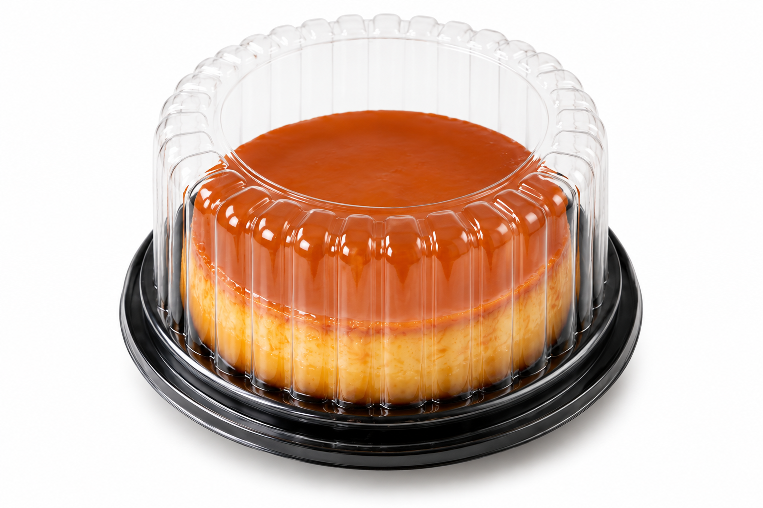 Flan de queso con Coco Pequeño Redondo