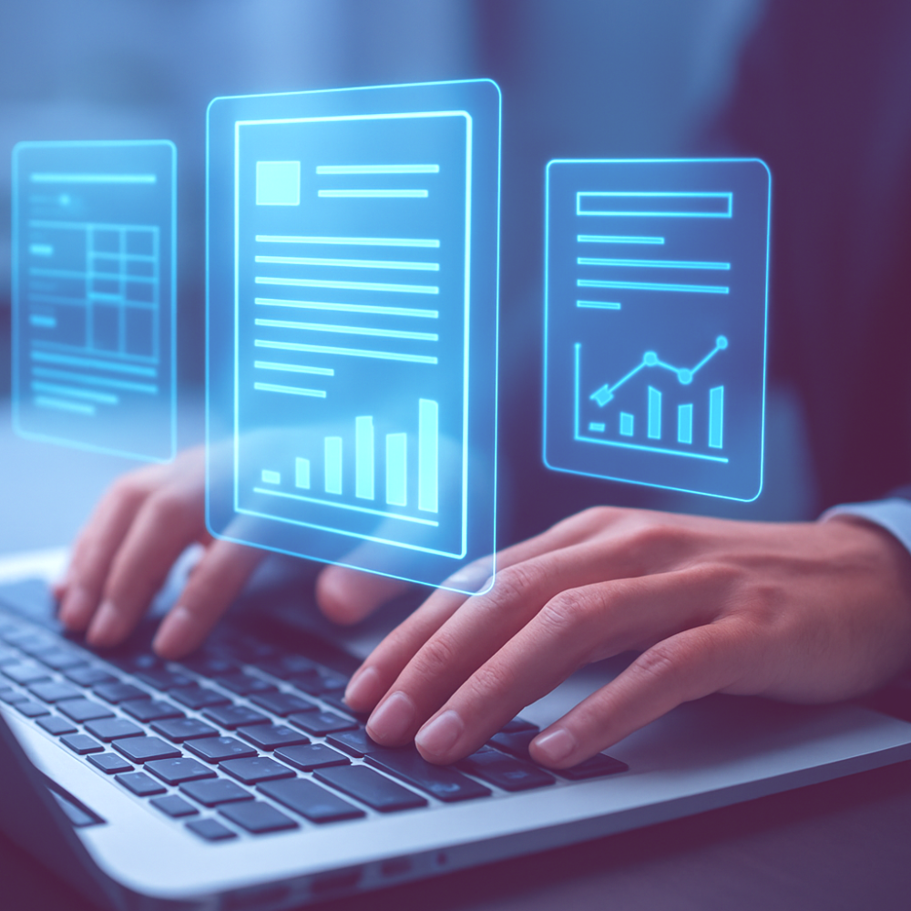 Construction worker using phone