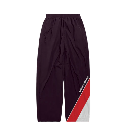 Burgundy Track Suit Bottoms