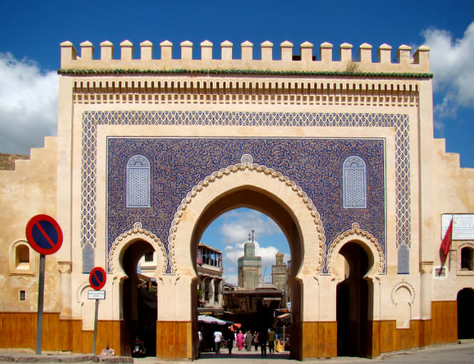 Bab Boujloud (La Porte Bleue)