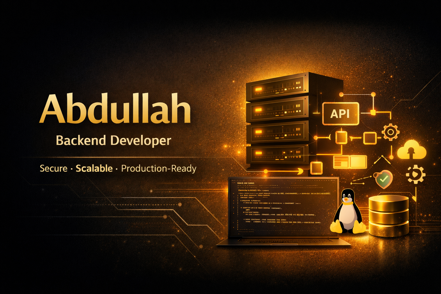 iammafah – Full-Stack Developer & Backend Automation Engineer