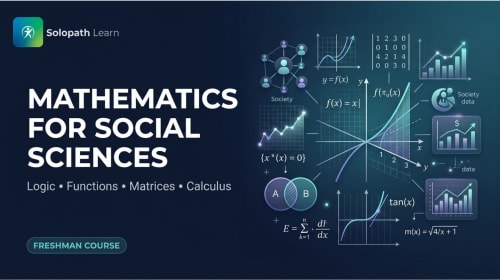 Mathematics for Social Sciences course banner