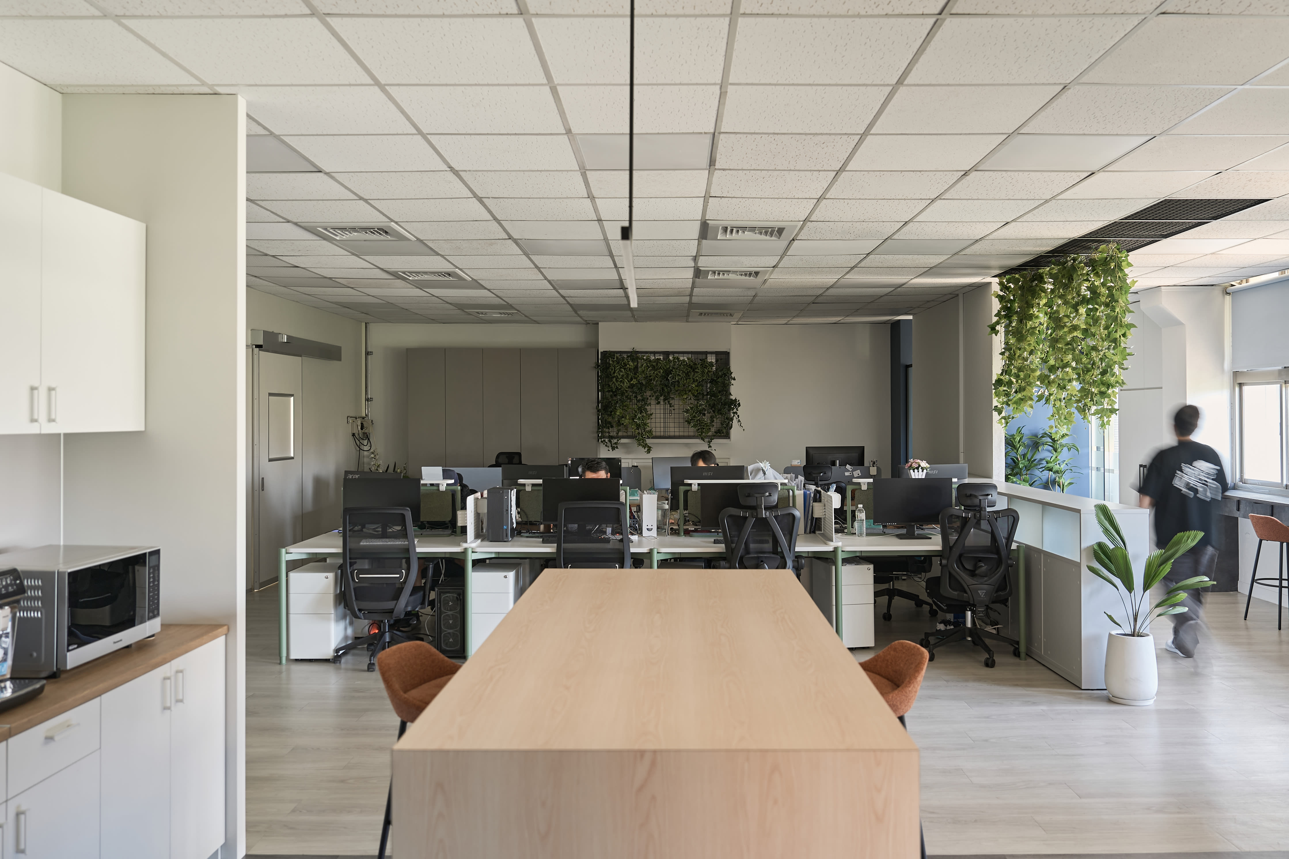 alfonso office block , office area , next to kitchen island