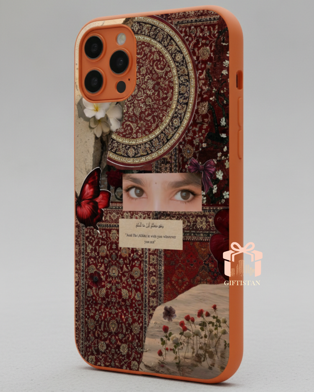 Personalized Pashmina Eyes Mobile Cover