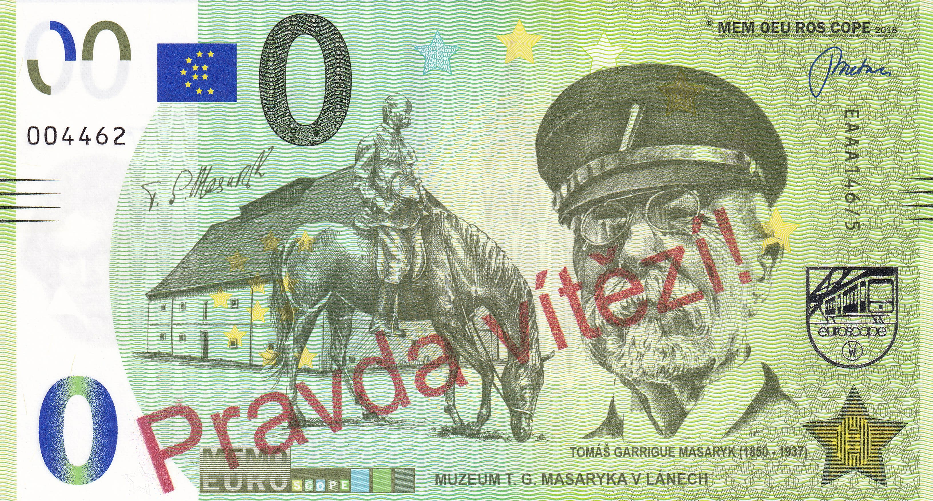 Muzeum T. G. Masaryka v Lánech  -  Pravda vítězí !   Die Wahrheit siegt !