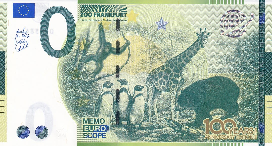 Zoo Frankfurt  -  100 YEARS ANNIVERSARY EDITION