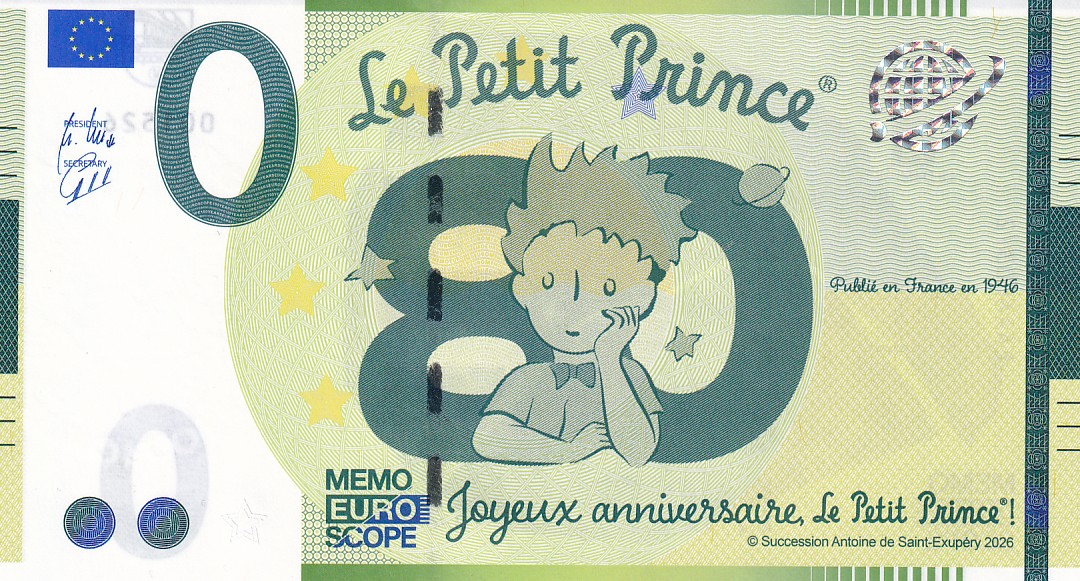 Le Petit Prince  80. joyeux anniversaire, Le Petit Prince