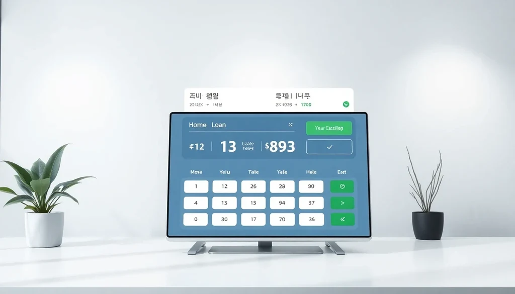 이자계산기의 주요 기능 이미지
