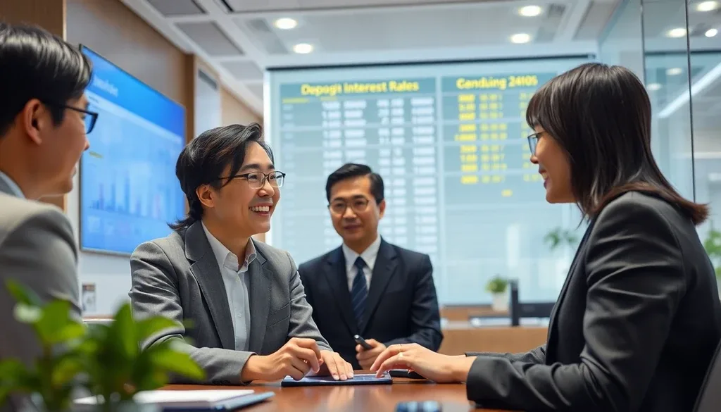 신한은행 예금금리 현황 이미지