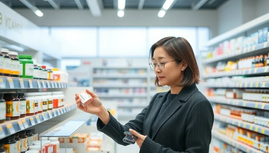 40대 여성의 영양 필요성 이미지