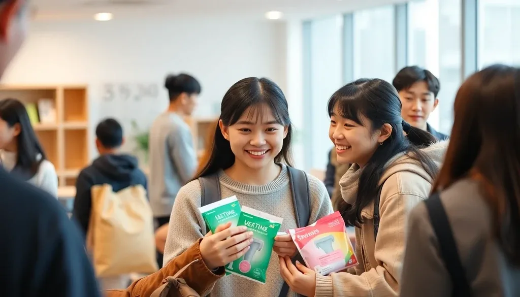 매월 14,000원 바우처로 생리용품 부담 덜기 이미지