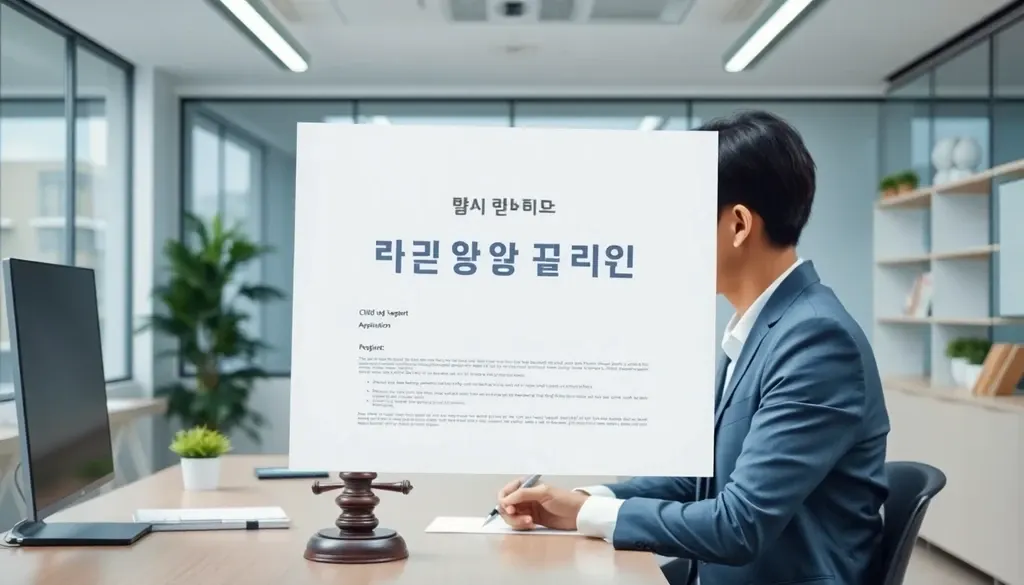 양육비 이행명령 신청서, 어떤 도움을 받을 수 있나요? 이미지