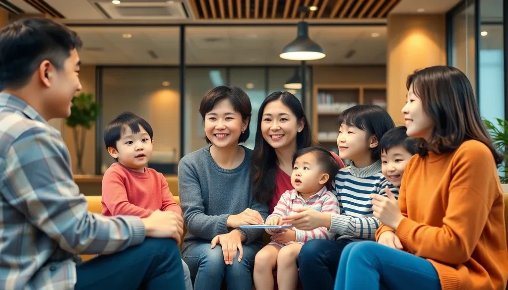 다문화가족에게 꼭 필요한 교육과 상담, 어떤 혜택이 있나요? 이미지