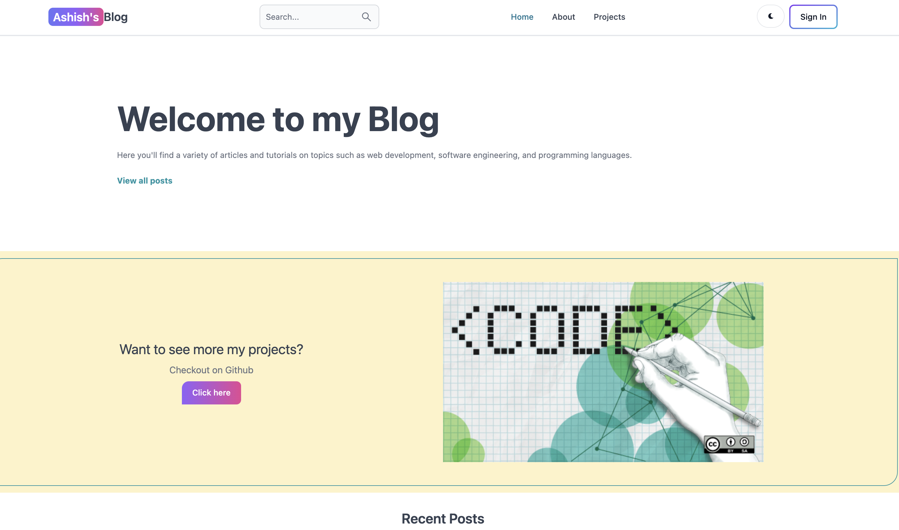 Blog Post Website