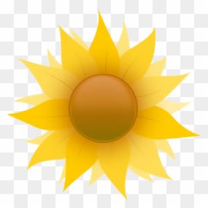 Free - Sunflower - Clipart - Clip Art Sun Flower Lady - Free Transparent PNG Clipart Images Download. - Transparent PNG Free Download