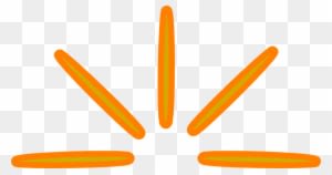 Ray Of Sun Orange Clip Art At Clker - Rays Of Sun Clipart - Free Transparent PNG Clipart Images Download. - Transparent PNG Free Download