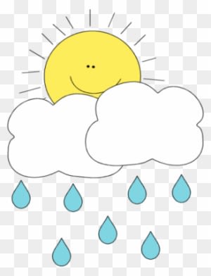 Sun Behind Rain Cloud - Rain Sun And Clouds - Free Transparent PNG Clipart Images Download. - Transparent PNG Free Download