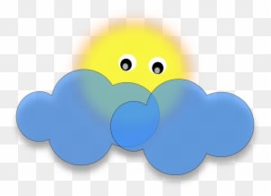 Clipart Of Clouds And Sun Cloud - Sun And Clouds Clip Art - Free Transparent PNG Clipart Images Download. - Transparent PNG Free Download
