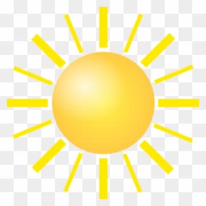 Bright Sun Clipart - Sun Black Background Clipart - Free Transparent PNG Clipart Images Download. - Transparent PNG Free Download
